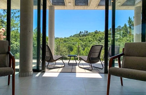 Alcobaca House | Bright modern villa (6p) surrounded by nature with top views near Nazaré