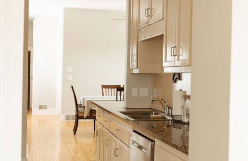 De Pere Condo | Bright, Spacious Property in Downtown DePere Overlooking Fox River