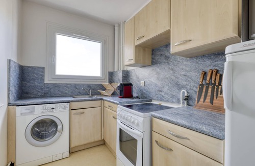 Butte-aux-Cailles Apartment | Bright Studio in the Heart of the 13th - Mid-T