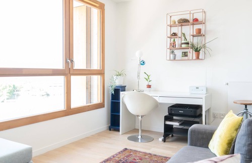 Porte de la Chapelle Apartment | Bright Studio With A Nice View On The Sacré Coeur