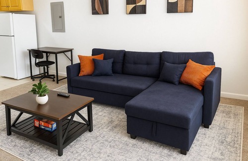 Downtown Cleveland Apartment | Bright Urban Retreat-Steps to CSU & Theater District, minutes to progressive.