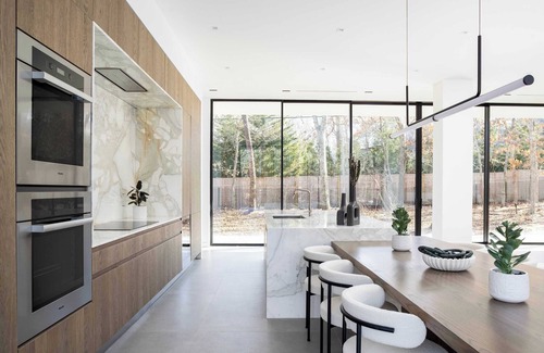Northwest Harbor House | Brightwater by Rove | Sauna, Pool & Outdoor Spaces