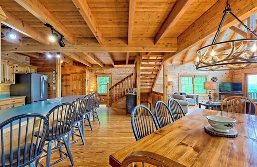 Eagles View Cabin | Brillant’s Bunk of the Blue Ridge Mountains- by Chatuge Home Concierge Lake view, mountain view
