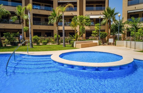 Platja de l'Arenal Apartment | Brisas del Arenal Apartment Javea, Terrace, AC and Pool