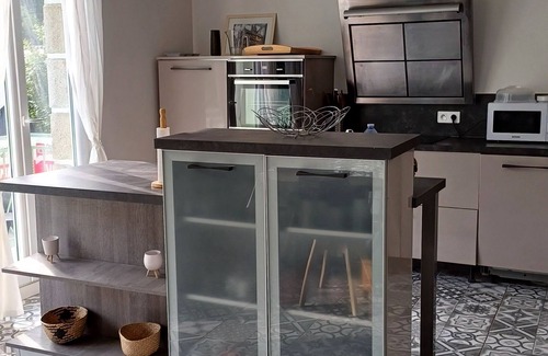 Morlaix Apartment | BRITTANY Duplex in wind-sheltered valley near the sea pets welcome