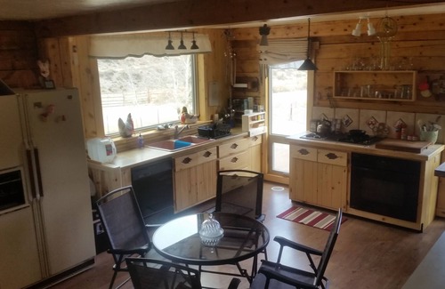 Villa Grove House | Buck House at Little Bonanza, ATV from house! Creek runs through 13 acres.