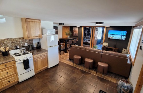 Eustis Apartment | Buck's Den - Snowmobile Trails, Trailer Parking, Near hiking, golfing, Sugarloaf