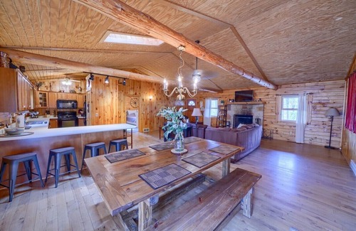 Nelsonville House | Buckeye Trail, @ Buckeye Trail, Relax in a Rocking Chair or Rollick in a Hot Tub!