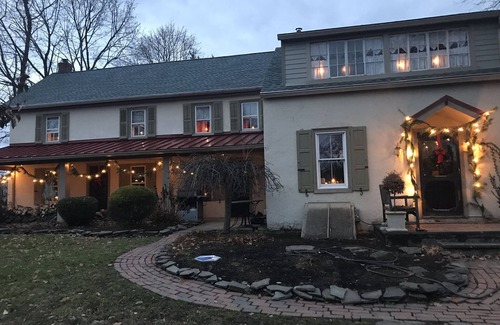 New Britain Township House | Bucks County Rustic Farmhouse Private Suite