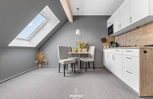 Dagebuell Apartment | Bude 4 directly on the dike in Dagebüll for 2 persons with water view