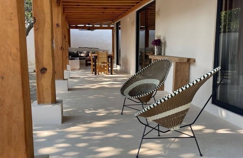 Brisas de Zicatela House | Bungalow rustic chic next to the beach