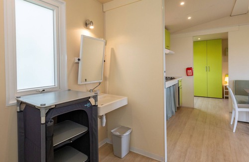 Bibbona House | Bungalow 'Sole2' with Shared Pool, Private Terrace and Air Conditioning