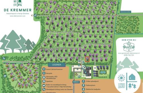 Gasselte House | Bungalow Zandzegge | 4 personen - Vakantiepark De Kremmer