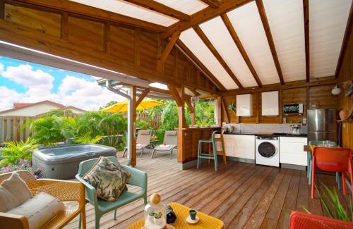 Trois-Rivieres House | Bungalows Ti Lodge Martinique - près de la plage avec jacuzzi privé