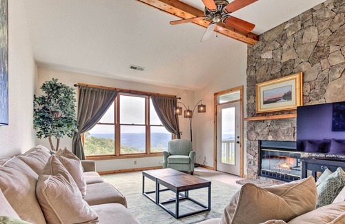 Mountain Air Condo | Burnsville Condo w/Balcony + Smoky Mtn. Views