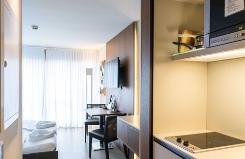 Heidelberg Apartment | Business Studio mit Voll Ausgestatteter Küche und Modernem Bad