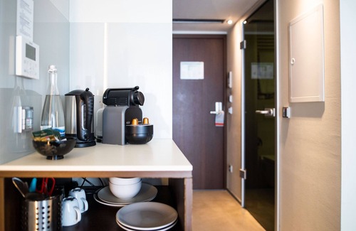 Heidelberg Apartment | Business Studio mit Voll Ausgestatteter Küche und Modernem Bad