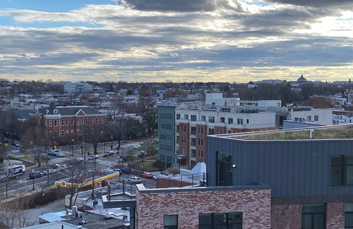 Cardozo Apartment | Buzzing H St Corridor penthouse Style Unit with Amazing Balcony and 360 View