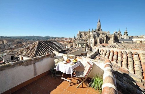 Toledo City Center Apartment | Céntrico impresionante ático con vistas del cathedral