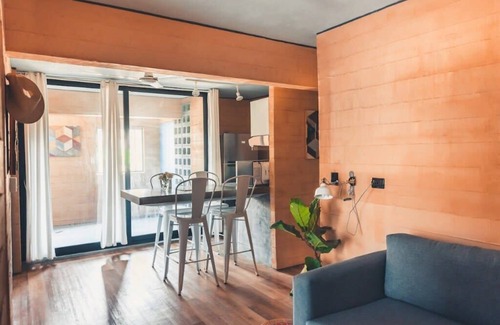 San Pedro Garza Garcia Apartment | Cómodo/funcional departamento de 3 Hab individuales en San Pedro Centro, con cis