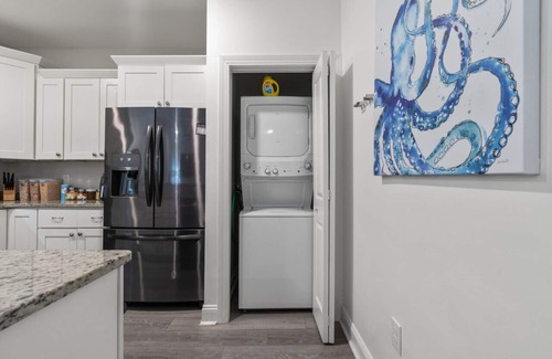 Myrtle Beach Apartment | C · Modern 4BR Ground Level King Beds Steps 2 Beach #C