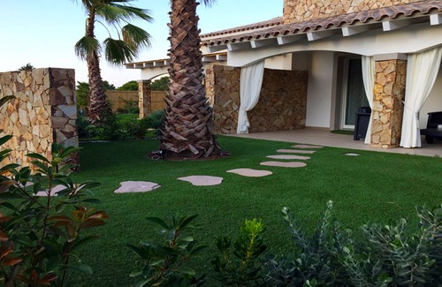 Porto Pino Apartment | C2 Ground Floor Apartment in Residence with Swimming Pool