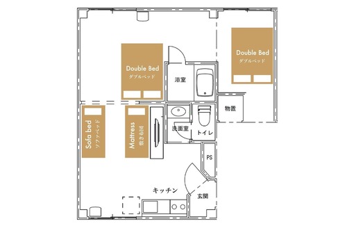 Nishi Apartment | C302 5 mins walk from subway station max 6 peo - 302 / Sapporo Hokkaidō