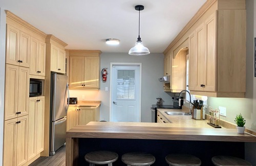 Petite-Riviere-Saint-Francois Ski Chalet | The Multi-Bois *Ski, Spa, Nature *