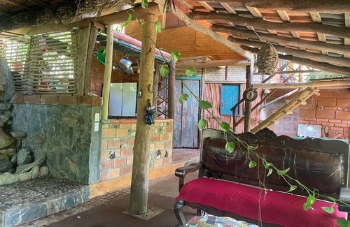 San Francisco Cottage | Cabaña Armonía, 6 personas + cocina + alberca + WIFI