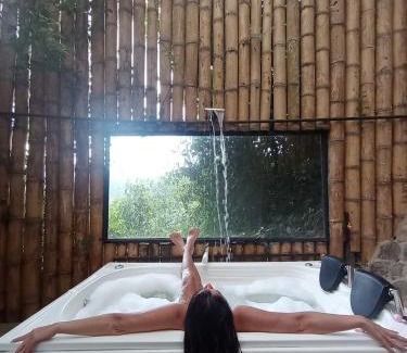 La Vega Cabin | Cabaña ATARDECER con vista al Río