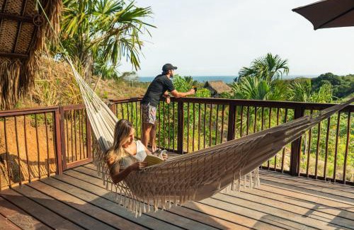 Los Naranjos House | Cabaña Colibri Cielva Tayrona Vista al Mar con Aire Acondicionado Tax Free