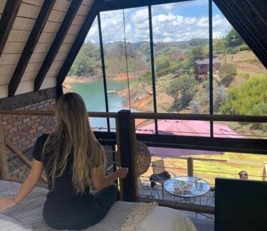 El Penol Ski Chalet | Cabaña con jacuzzi y acceso al embalse - Portum I