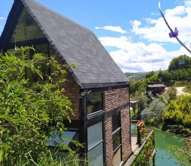 El Penol Ski Chalet | Cabaña con jacuzzi y acceso al embalse - Portum I