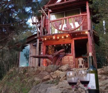 El Rosario Ski Chalet | Cabaña Favor Divino con Barbacoa/Fogata/Hermosas vistas