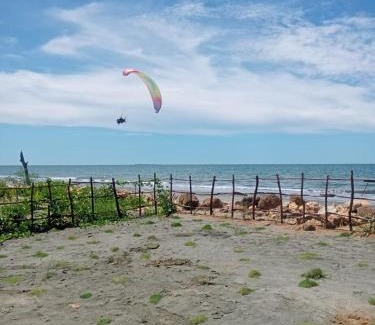 San Bernardo del Viento Apartment | Cabaña frente al mar Encanto del Viento