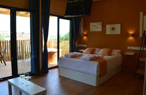 Santiago de Compostela Other | Cabañas Compostela - Cabaña La Catedral con bañera de hidromasaje