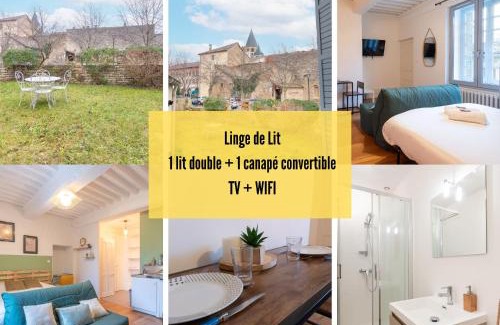 Cluny Apartment | Cabana & La Place de l'Abbaye - Centre-Ville, Jardin