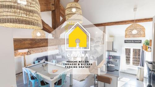 Charnay-les-Macon Apartment | Cabana & On dirait le Sud