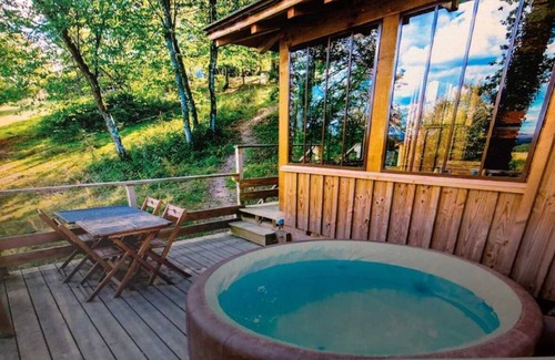 Estipouy Cabin | Cabane 4 étoiles - Piscine - eed0ad