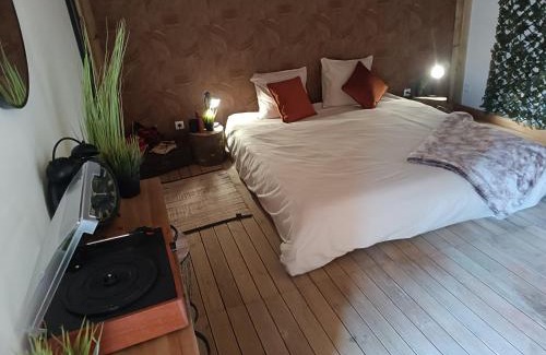 Plouzane Ski Chalet | Cabane cozzi dépendance à la ferme avec jacuzzi