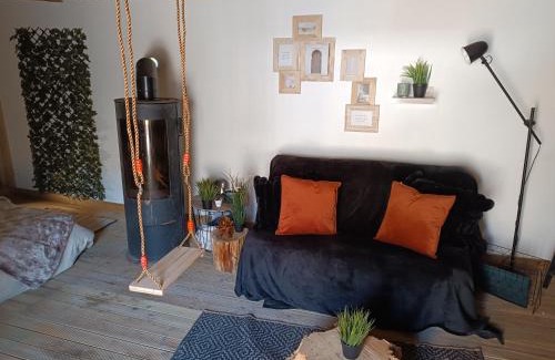 Plouzane Ski Chalet | Cabane cozzi dépendance à la ferme avec jacuzzi