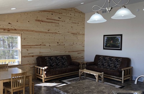 Hines Resort | Cabin 12 Lakefront Amazing Views Kid & Pet Friendly Water Trampoline Dock Fishin