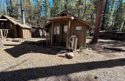 Christopher Creek Cabin | Cabin #2 - Studio with fireplace