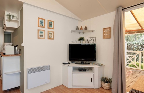 Claouey RV Rental | Cabin 70 – Mobile Home with Air Conditioning, SIBLU Club 4* “Les Embruns” at Claouey