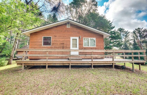 Boulder Junction Cabin | Cabin in Boulder Junction w/Fire Pit + Deck!