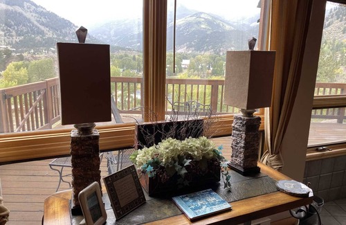 Lake City Cabin | Cabin on the Bluff - Spectacular Views From Home Nestled in the Trees Above Lake City