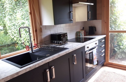Hatherton Cabin | Cabin set in a Beautiful Romantic Tropical Garden