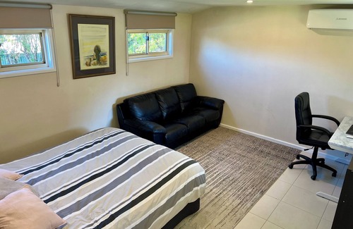Windermere Park Apartment | Cabin style garden studio near the lake with private access.