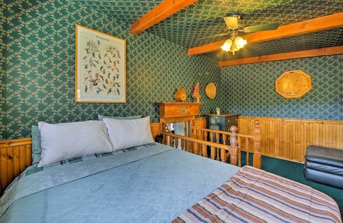 Fawnskin Cabin | Cabin w/Deck & Views Steps from Big Bear Lake