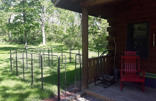 Lodi Cabin | Cabin w private hot tub - dog-friendly